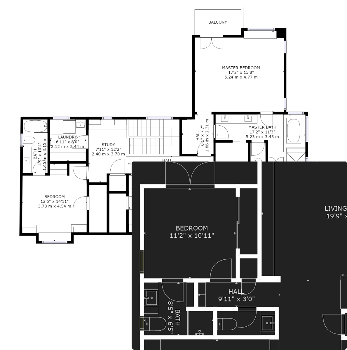 Image showing floor plans