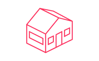 Прыклады аб'ектаў рознай плошчы для тарыфных планаў стварэння 3D тураў па нерухомасці з камерамі Pro2 і Pro3