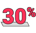 30%