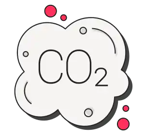CO2 emissions icon